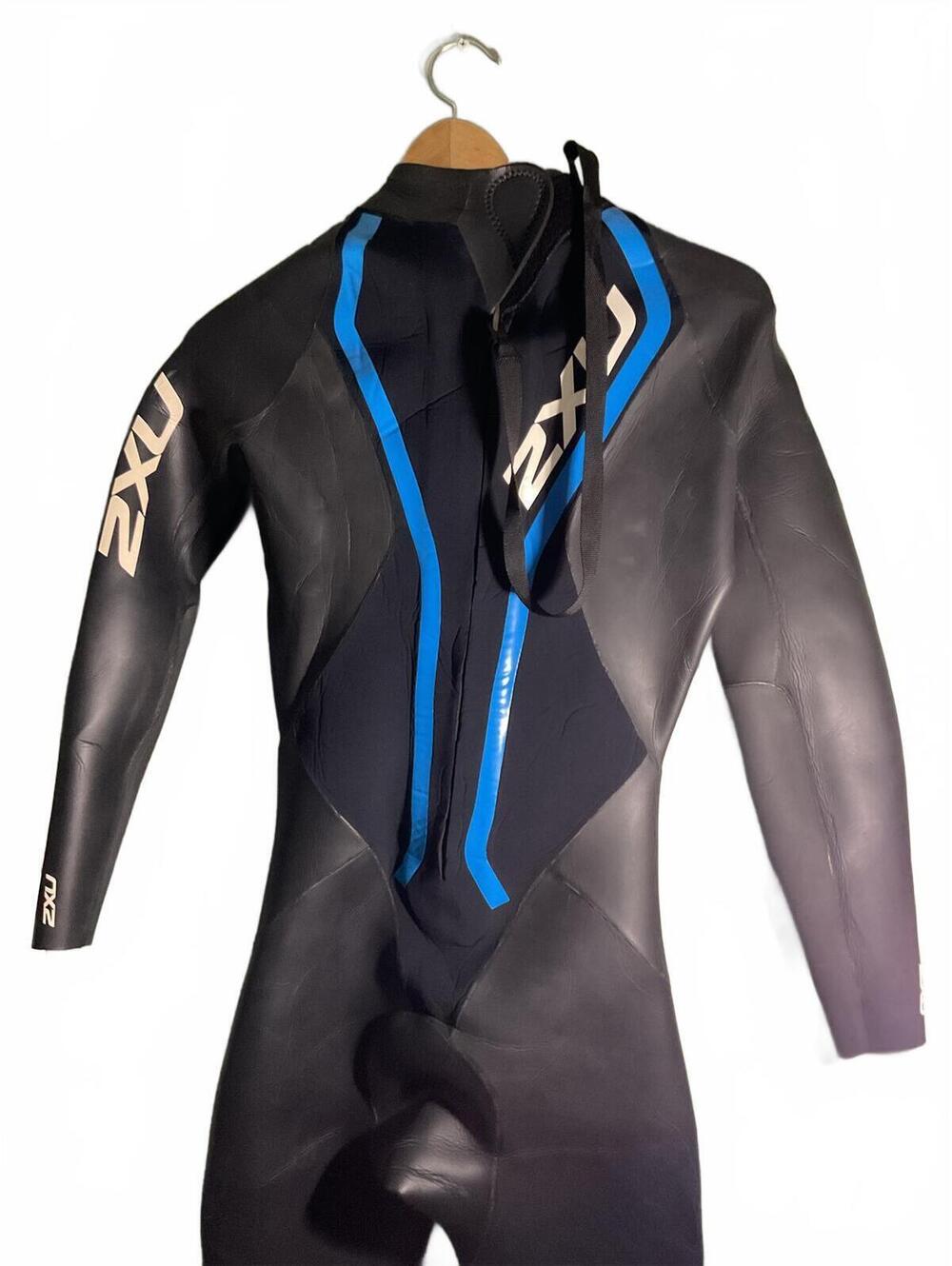 2XU C:1 Women's Comp Full Wetsuit Black/Blue L - Picture 5 of 13